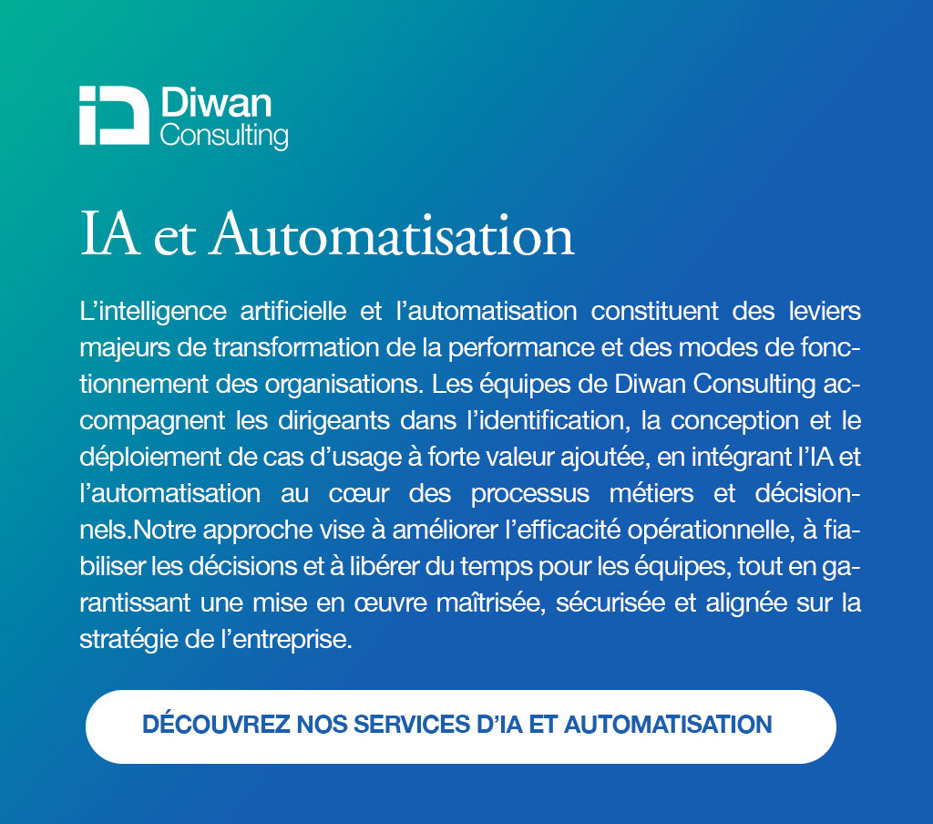 Ads intelligence artificielle et automatisation Diwan Consulting