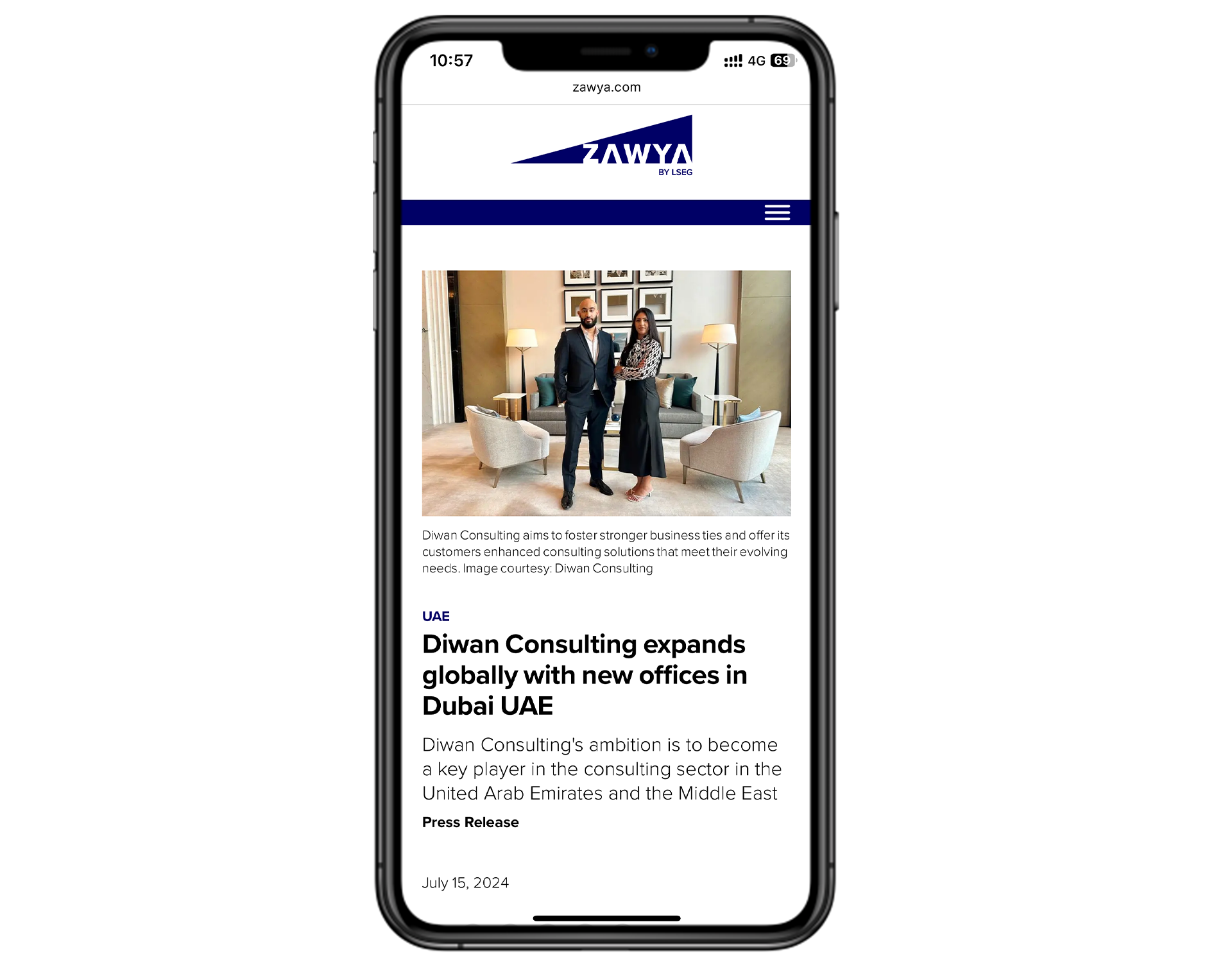 relations presse Diwan Consulting