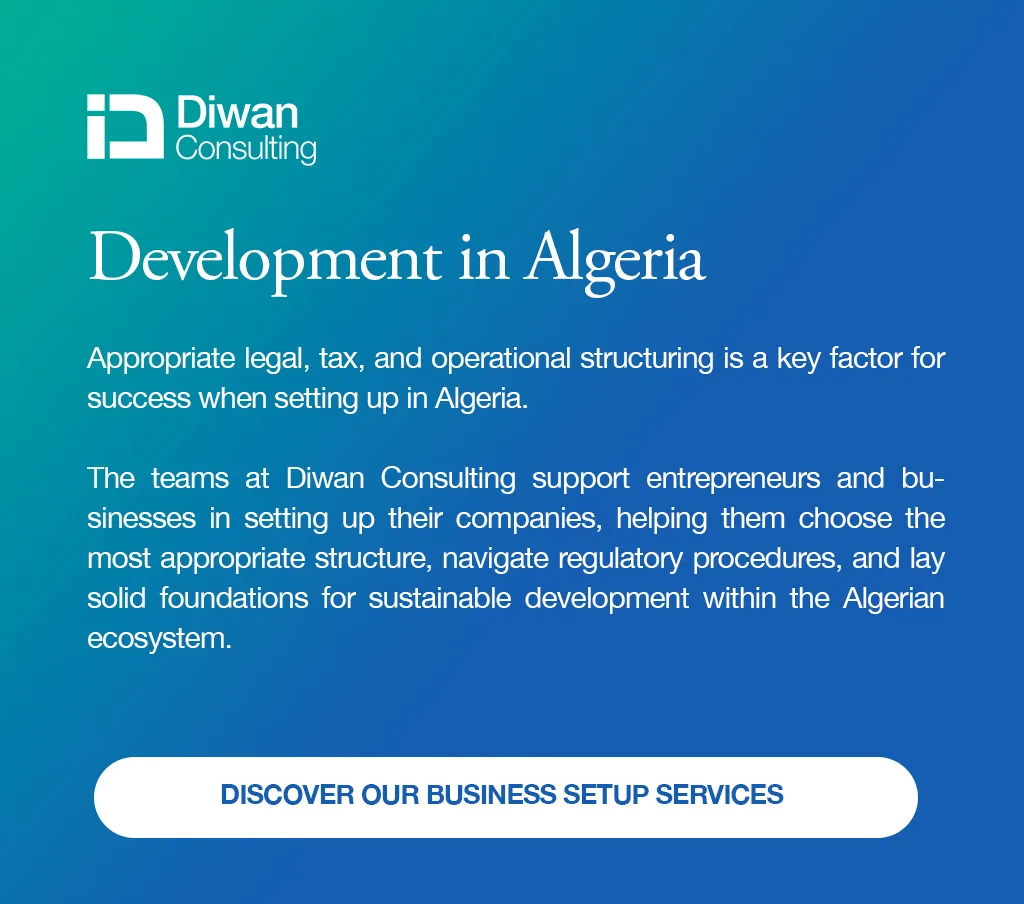 تأسيس شركة في الجزائر - Diwan Consulting